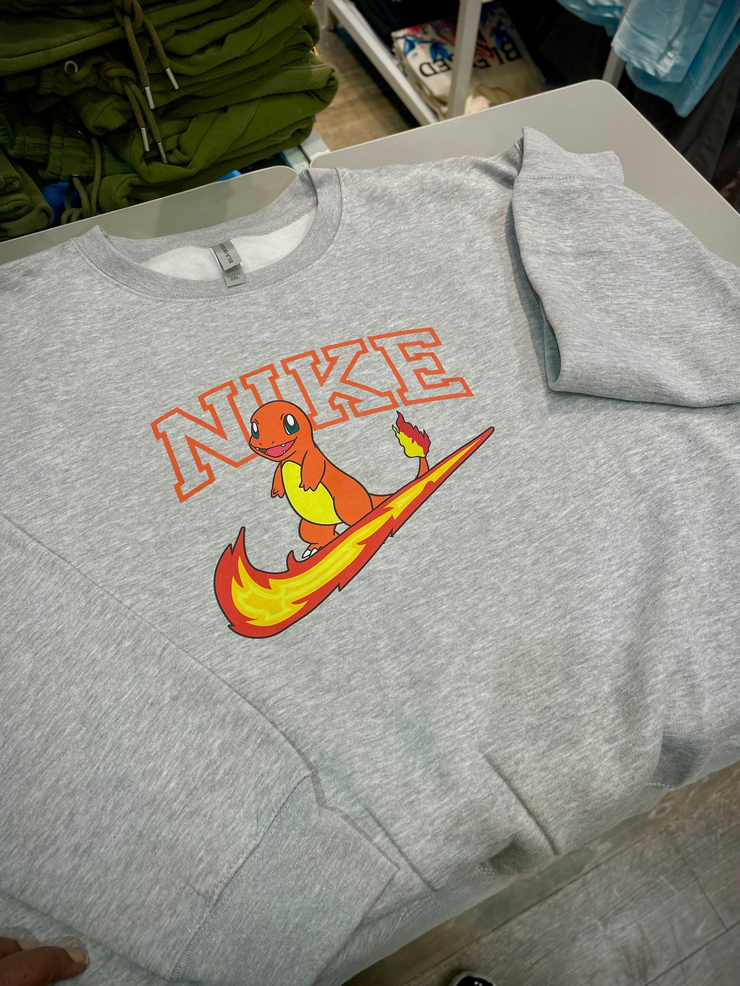 Cartoon Crewneck/Hoodie (Adult Size)
