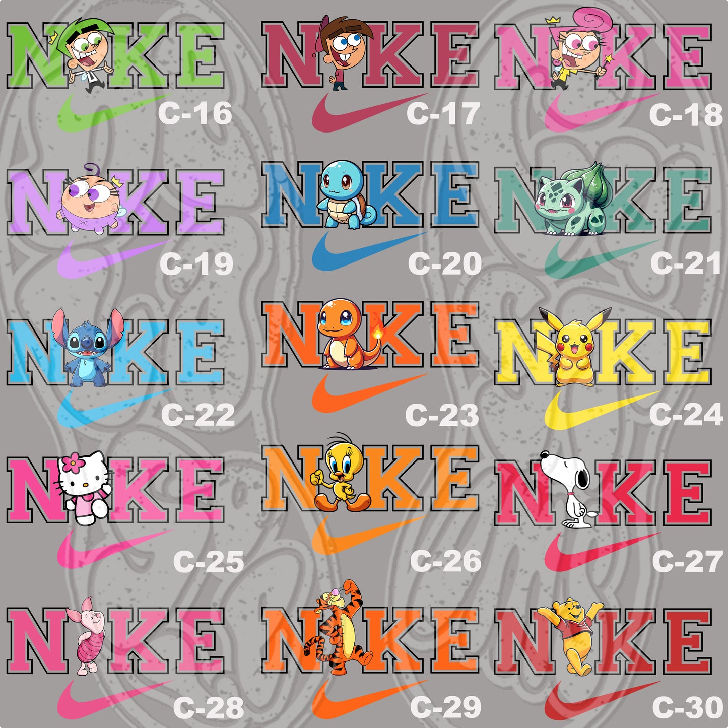 Cartoon Crewneck/Hoodie (Adult Size)
