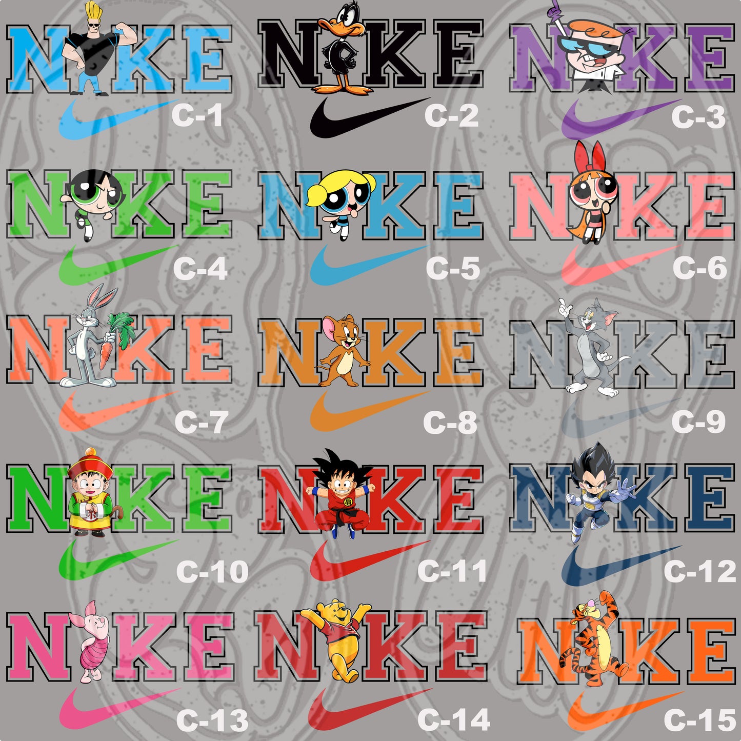 Cartoon Crewneck/Hoodie (Adult Size)