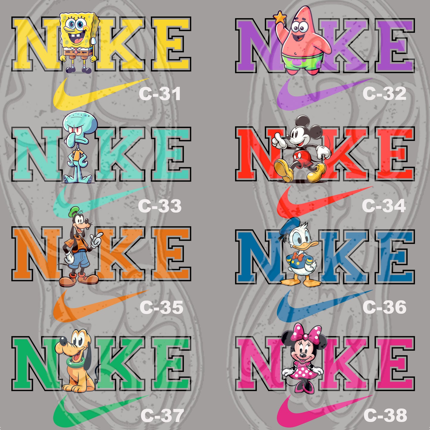 Cartoon Crewneck/Hoodie (Adult Size)